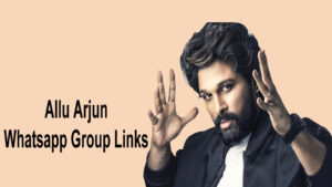 Allu Arjun fans Whatsapp Group Links